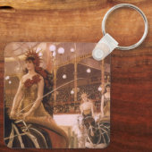 Dames in de auto's (ook bekend als Circus) van Jam Sleutelhanger (Achterkant)