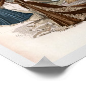 Dames in de Geiten,  illustratie van de Mode Poster (Hoek)