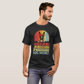 Dames in de war Duitse Herders Awesome Net als mij T-shirt (Voorkant volledig)