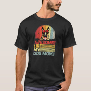 Dames in de war Duitse Herders Hond Cool Net Als M T-shirt