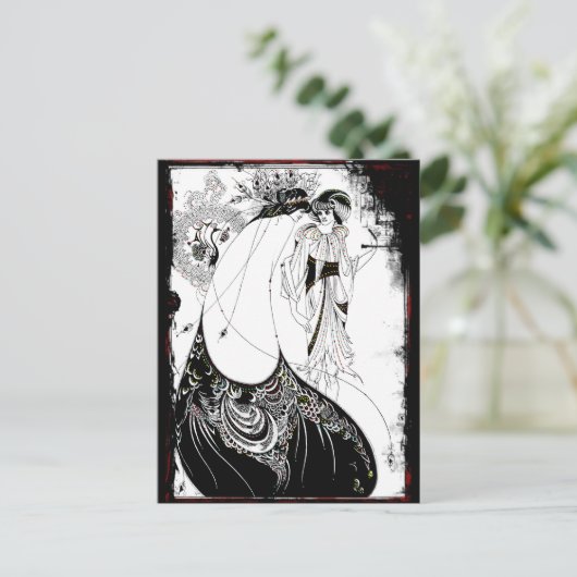 Dames in Fancy jurken Briefkaart (Staand voorkant)