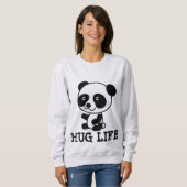 Dames in het Beer van Panda, T-shirts en sweatshir (Voorkant volledig)