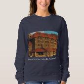 Dames in het Navy Blue Grove Park in Sweatshirt (Voorkant)