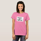 Dames in het Parlement: Ringer Shirt (Voorkant volledig)