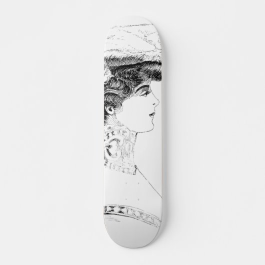 Dames in het Pet Skateboard (Voorkant)