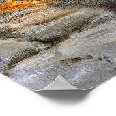 dames in het rood blauw groen poster (Hoek)