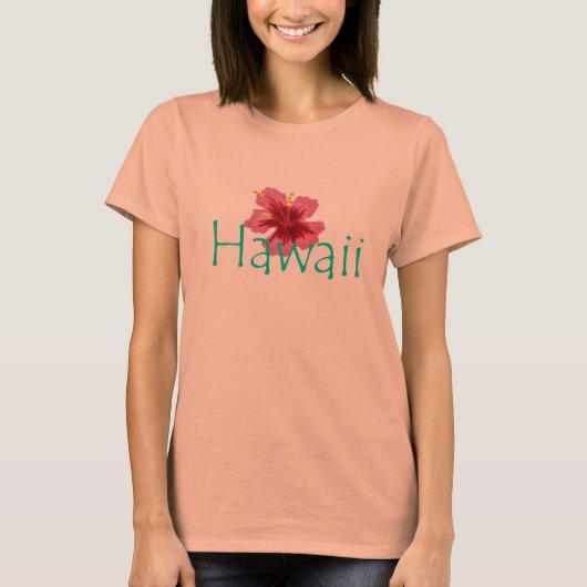 Dames in het shirt van de Burnout Hawaii (Voorkant)