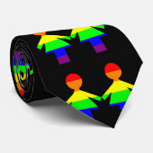 Dames in het Stropdas van de Liefde (Opgerold)