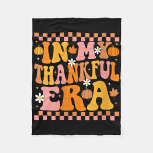 Dames in mijn dankbare tijd herfst pompoen herfst  fleece deken
