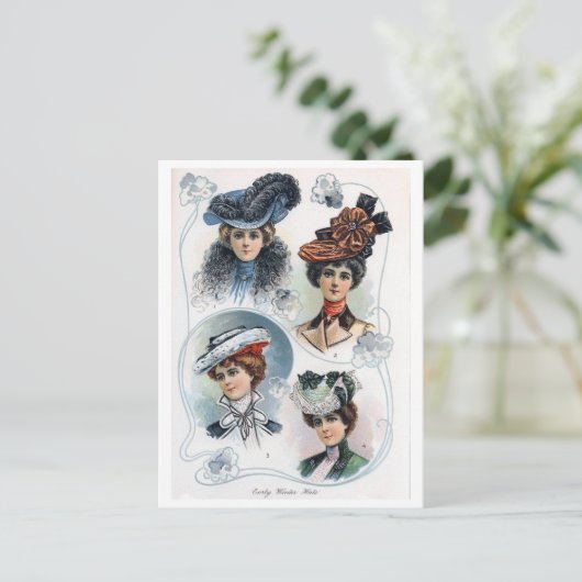  dames in Pet Briefkaart (Staand voorkant)