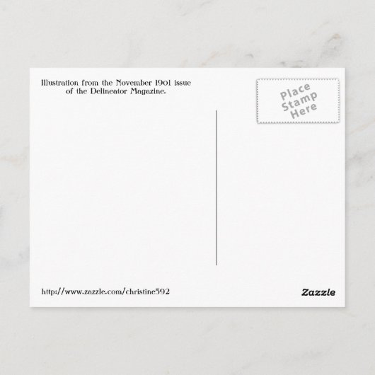  dames in Pet Briefkaart (Achterkant)