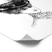 Dames in Pet Poster (Hoek)