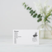 Dames in Pet Visitekaartje (Staand voorkant)