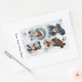  Dames in Petten Stickers (Envelop)