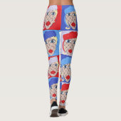 Dames ın Pilbox Pet Design Leggings (Achterkant)