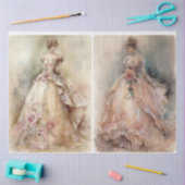 Dames in Waiting Tissuepapier (Craft)