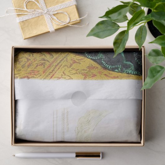  dames in zwart-roze groene ontkoppeling tissuepapier (Geschenk)