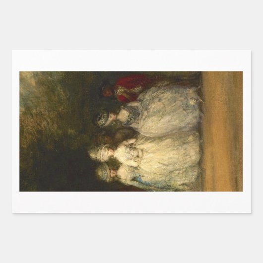 Dames Inpakpapier Vel (Voorkant 3)