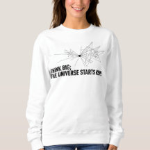 Dames inspiratiehoodie – “Droom Groot, Het Univers