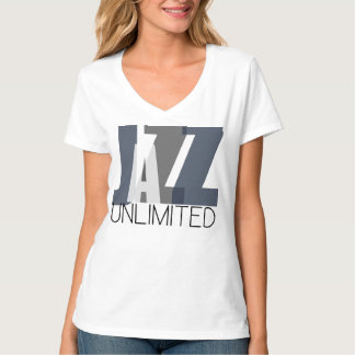 Dames Jazz Unlimited Basic V-Neck T-shirt