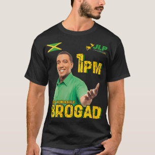 Dames Jlp 1Pm Brogad Jamaica Labour Party T-shirt