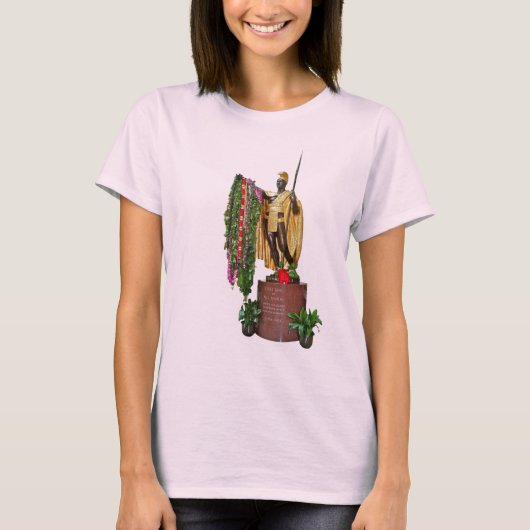 Dames Kamehameha Lei Tshirt (Voorkant)