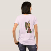 Dames Kamehameha Lei Tshirt (Achterkant volledig)