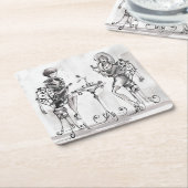 Dames Kartonnen Onderzetters (Schuin)