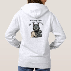 Dames Kat Hooded Sweatshirt