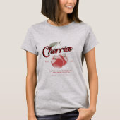 Dames Kersen T-shirt  (Voorkant)