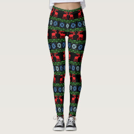 Dames Kerst Leggings
