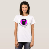 Dames Kettlebell "Swinger" T-shirt (Voorkant volledig)