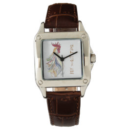 Dames Key West Rooster Horloge