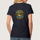 Dames kikker T-shirt (Achterkant)
