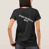 dames kip en tingz shirt (Achterkant)