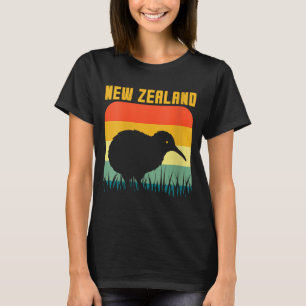 Dames kiwi vogel nz reizen nieuwe zeeland nieuw t-shirt