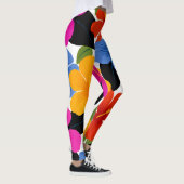 Dames Kleurrijke Patroon Leggings – Levendig (Rechts)