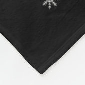 Dames Konijn Kerstboom Sneeuw Grappig Konijn Kerst Fleece Deken (Hoek)