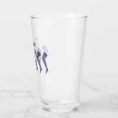  dames kousen gepersonaliseerd glas (Links)