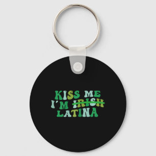 Dames Kus Me Ik Ben Iers Latina - Grappige Hispani Sleutelhanger