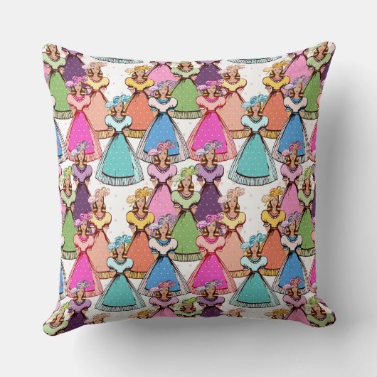  dames kussen (Achterkant)