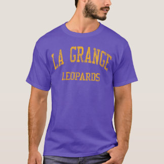 Dames La Grange High School HS La GrangeX Vintage T-shirt