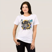 Dames 'Laat ze' T-shirt, Zelfliefde shirt (Voorkant volledig)