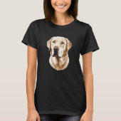 Dames Labrador Retriever T-shirt (Voorkant)