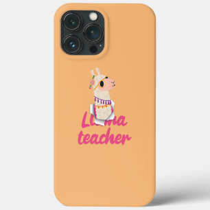 Dames Lama Leraar Schattige Leraar Cadeau Terug Na Case-Mate iPhone Case