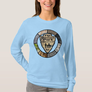 Dames lange mouw National Park Classroom T-shirt