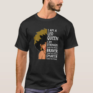 Dames Leeuwin koningin vrouwen Astrologie sterrenb T-shirt
