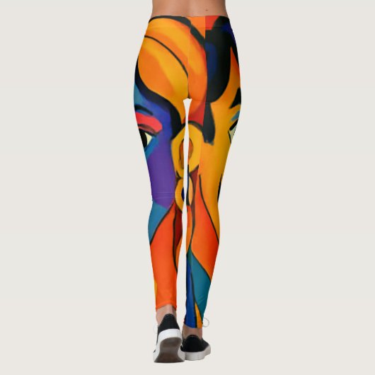 dames legging (Achterkant)