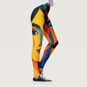 dames legging kleurrijk ontwerp (Rechts)