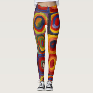 Dames Leggings met Kandinsky's pleinen